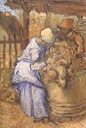 Vincent Van Gogh The Sheep-Shearers (nn04) France oil painting artist